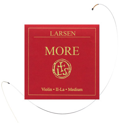 Cordes D'Alto Larsen Extra-Longues 420mm - Ré Argenté Tension Medium - Pour Grand Diapason