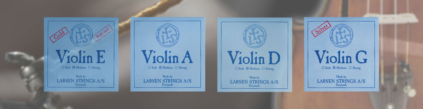 Larsen Strings Original Violin Set Larsen Strings Original for Violin