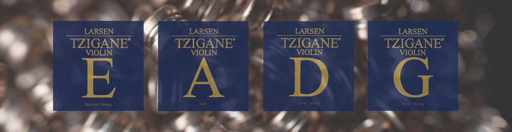Larsen Strings Tzigane Set for Violin Larsen Strings Tzigane for Violin