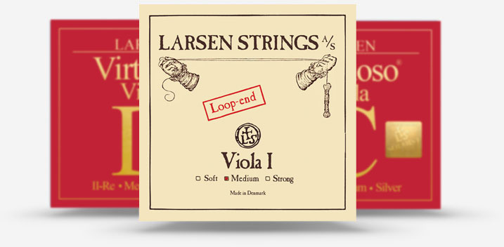 Larsen Viola strings: Original & Virtuoso strings for viola