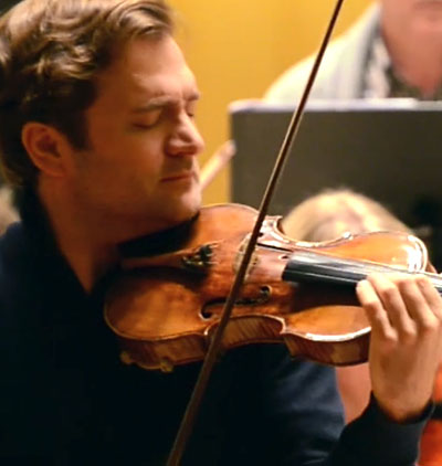 Renaud Capuçon in performance Renaud Capuçon in performance