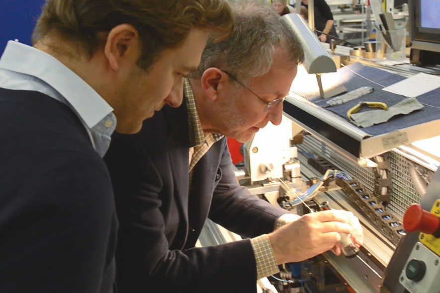 Renaud Capuçon visits Larsen Strings