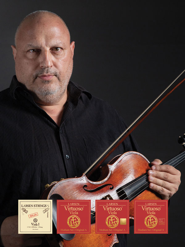 Larsen Strings Virtuoso Viola in Medium and Soloist Editions