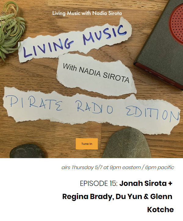 Living Music with Nadia Sirota