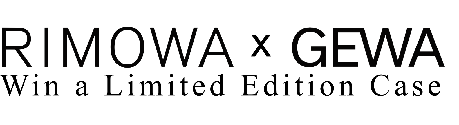 Rimowa x Gewa Entry