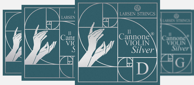 Larsen Strings Violin Il Cannone ® Silver