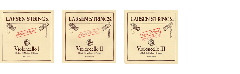 soloist cello set Larsen Aurora Viola Set
