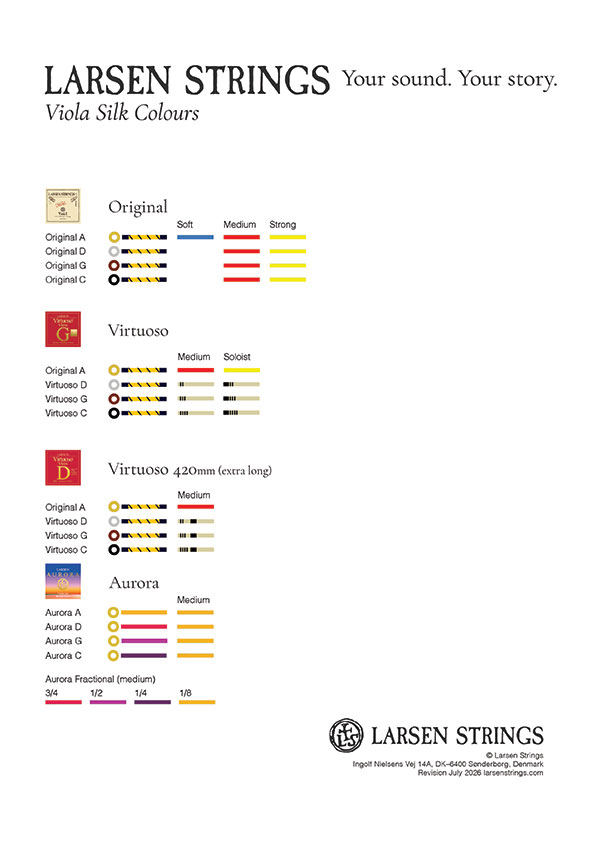 larsen-viola-silks-tn Larsen Strings Viola Silk Colours