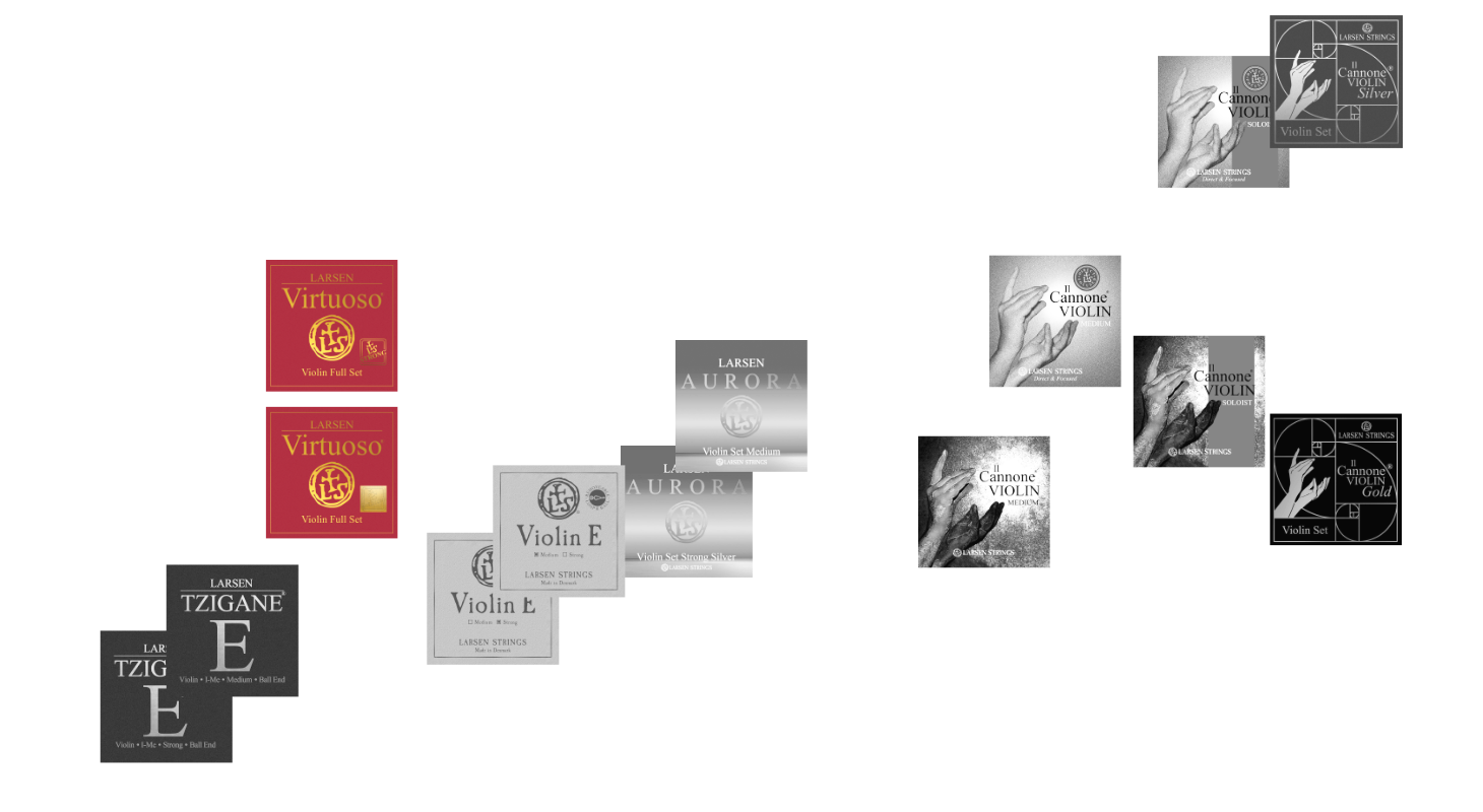 Virtuoso Violin Sound Map